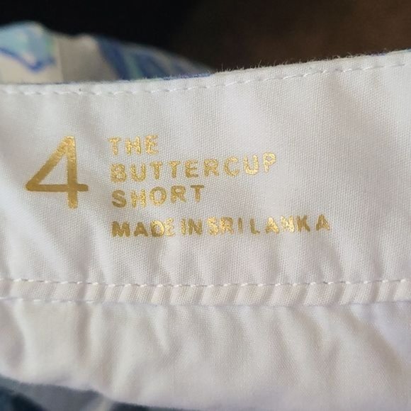 Lilly Pulitzer Size 4 The Buttercup Scalloped Shorts - Picture 7 of 12